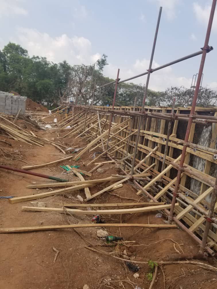 Reinforced Concrete Perimeter Fence